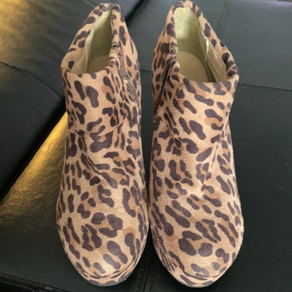 Leopard print wedges - Picture 2 of 3